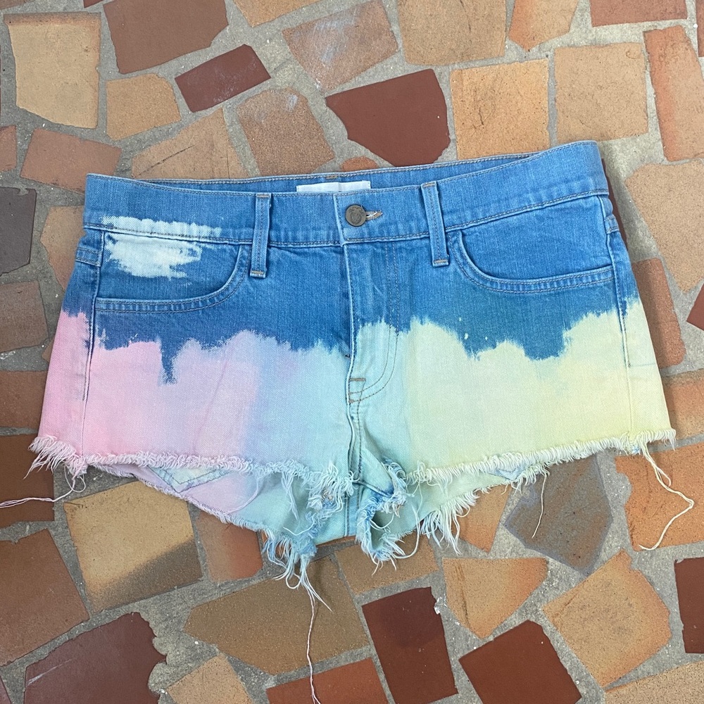 Wildfox Frayed Lara Short In Wanderlust